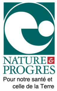 Logo Nature et Progrès - pour notre santé et celle de la terre