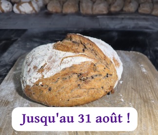 Pain aux olives  bio* 1kg