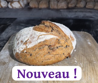 Pain aux olives  bio* 1kg